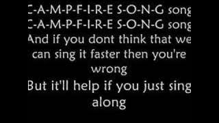 The campfire song song lyrics