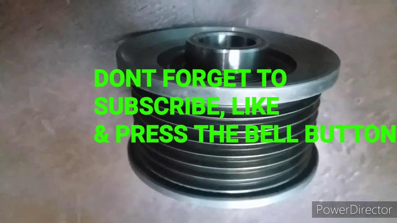 ALTERNATOR HUB BEARING - YouTube