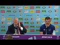 Artemyev and Jones speak at post match press conference