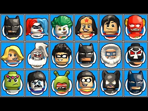 Lego Mighty Micros - All 18 Characters | Full Game Play