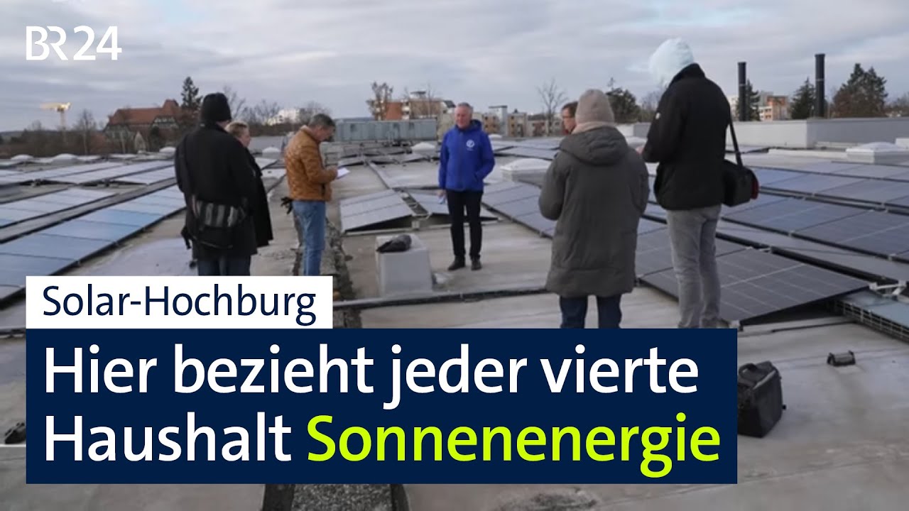 Vorreiter-Stadt in Sachen Solarstrom liegt in Nordbayern: Was macht Fürth anders? | BR24