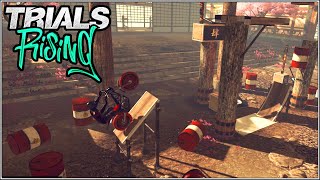 Using All of My Limited Talent on Ninja Tracks in Trials Rising! (White/Yellow/Orange Belts)