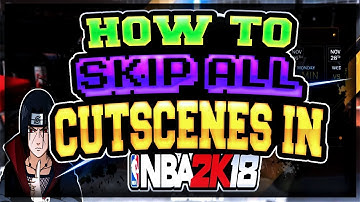How To Skip Cut Scenes In NBA 2K18!😱 PS4 & XBOX ONE *EASY!*