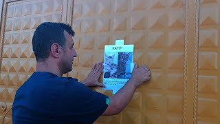 Depremde ayağını kaybeden kedisini el ilanları ile arıyor