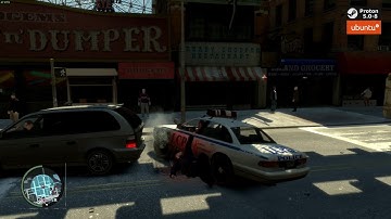 Proton 5.0-8 Steam Linux | GTA Grand Theft Auto IV Complete | GTX1650 | Ubuntu 20.04 | 60fps HOW FIX