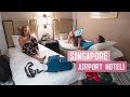 Singapore Airport OVERNIGHT HOTEL! - Best Way to Beat Jet Lag?? (Vietnam to Australia)