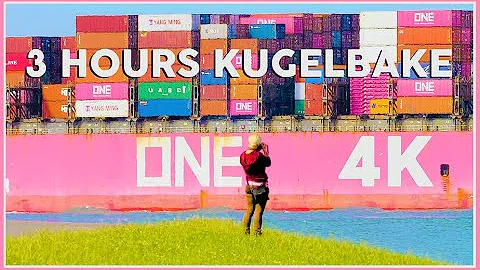 3 Hours of EPIC Ship Spotting at CUXHAVEN Kugelbake - 4K