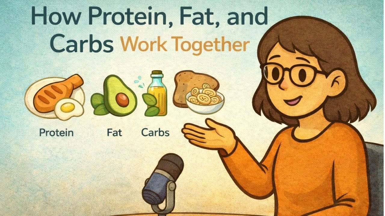 Protein, Fats and Carbs Work Together