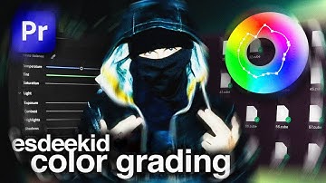 Coloring a Music Video for Esdeekid 