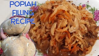 Popiah Filling for  popiah roll/Singaporean Dish || April Lawats Tv