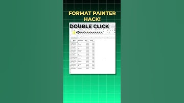 Save time by this simple yet effective excel trick | Format Painter trick |