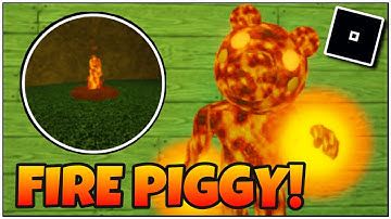 How to get “FIRE PIGGY” BADGE + FIRE PIGGY MORPH in INFECTEDDEVELOPER’S PIGGY RP - ROBLOX