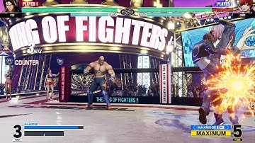 THE KING OF FIGHTERS XV DEMO (Open Beta) Kyo combo
