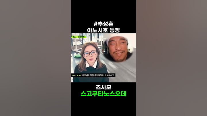 #추성훈-야노시호 등장