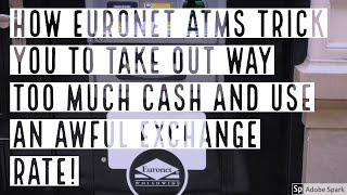 HOW EURONET ATMS TRICK YOU AND USE AN AWFUL EXCHANGE RATE -- True Guide Budapest
