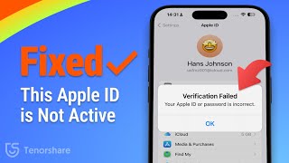 [FIXED] How to Fix This Apple ID is Not Active Error on iPhone | Apple ID is Not Active Fixed 2024