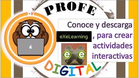 CONOCE Y DESCARGA EXELEARNING