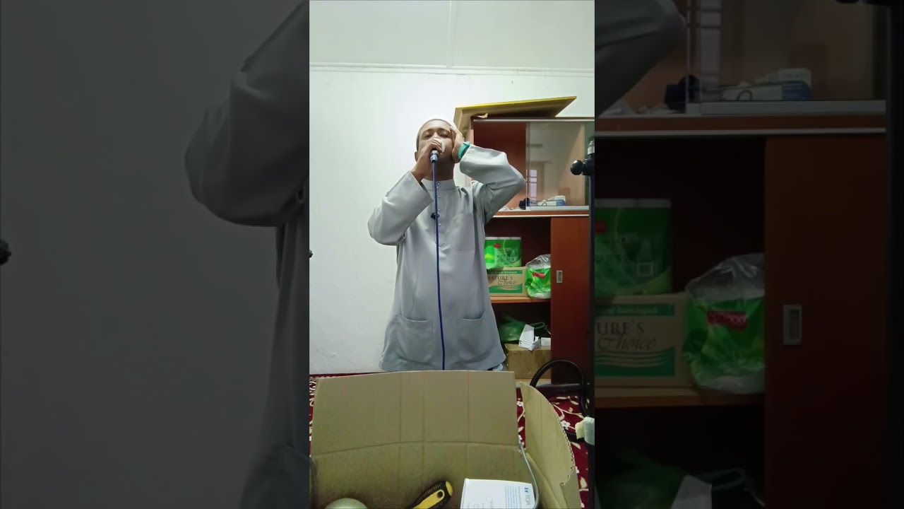 Azan maghrib 4 ramadhan..waktu yang ditunggu😅