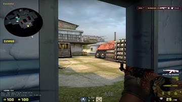 CS:GO - Cache Squiky door texture missing, so It looks like I have WH