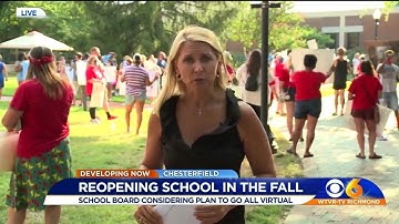 Chesterfield Superintendent supports virtual learning for all students