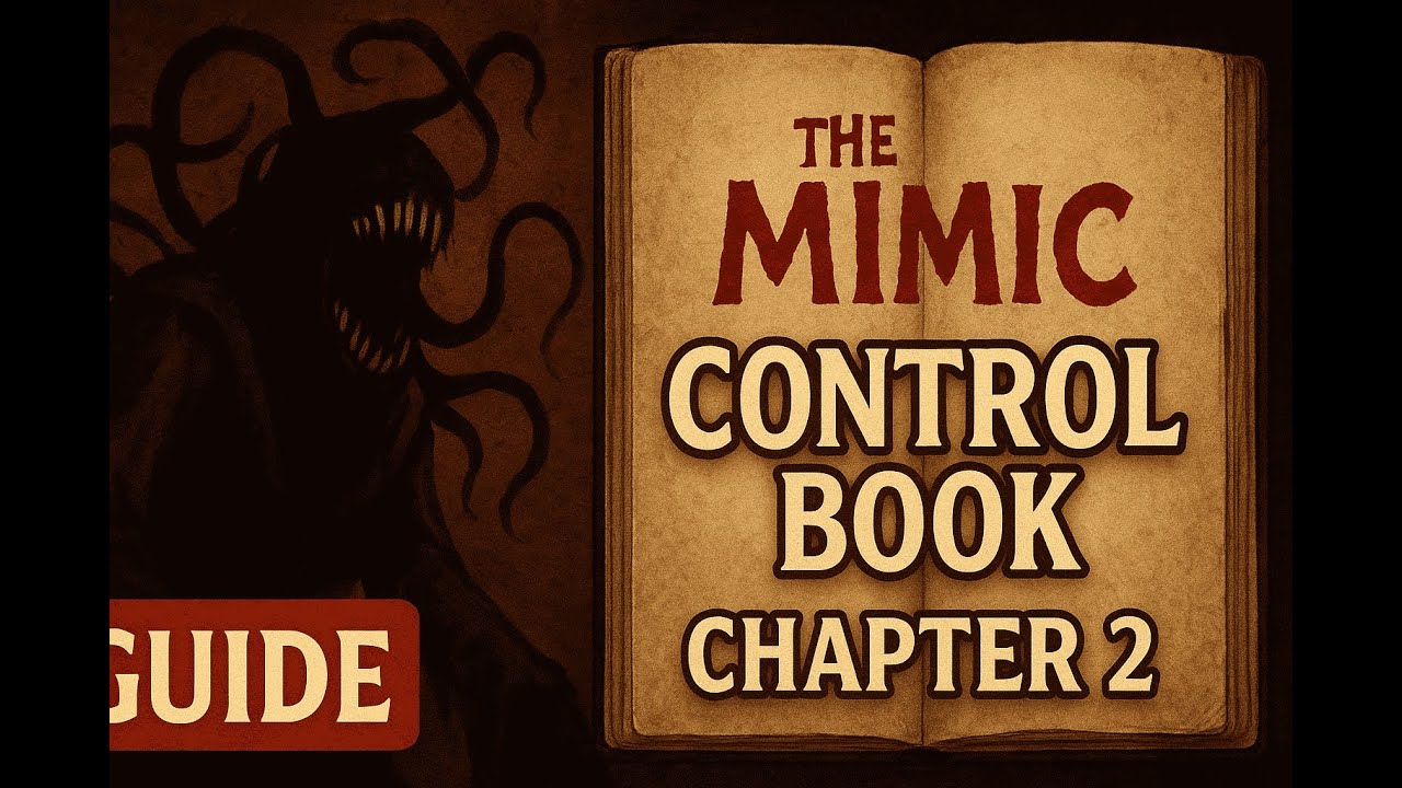 THE MIMIK | CONTROL BOOK CHAPTER 2 | #walkthrough - YouTube