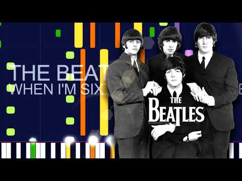 The Beatles - WHEN I'M SIXTY FOUR (REMASTERED 2009) (PRO MIDI FILE REMAKE) - "in the style of"