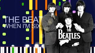 The Beatles - WHEN I'M SIXTY FOUR (REMASTERED 2009) (PRO MIDI FILE REMAKE) - "in the style of"