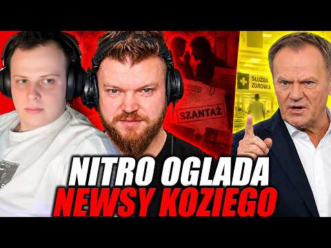 NITRO OGLĄDA NEWSY KOZIEGO - WARDĘGA MÓGŁ ZOSTAĆ WROBIONY W SZANTAŻ? MIAŁ JEDNAK DOWODY|MARIO,WŁODAR