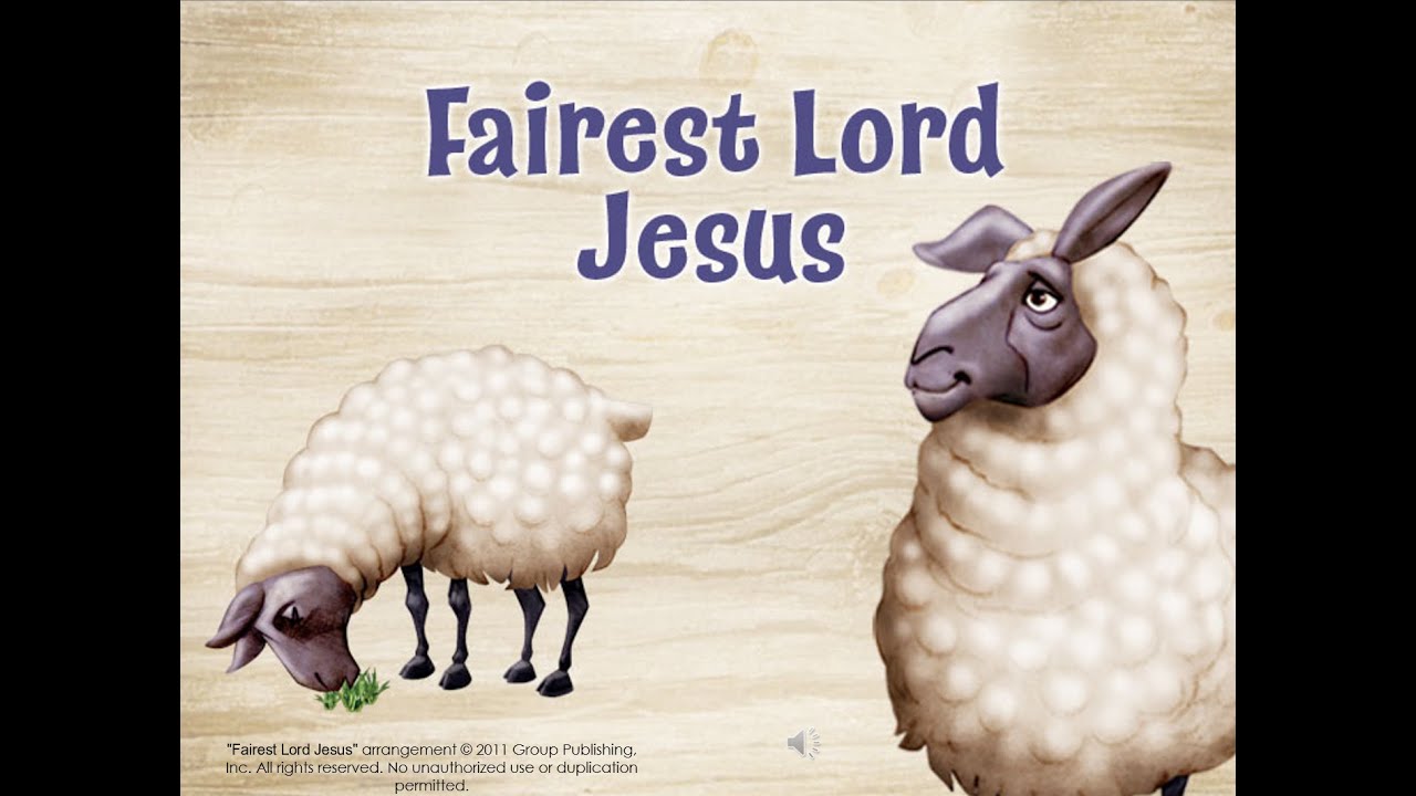 Fairest Lord Jesus Lyric Video - YouTube
