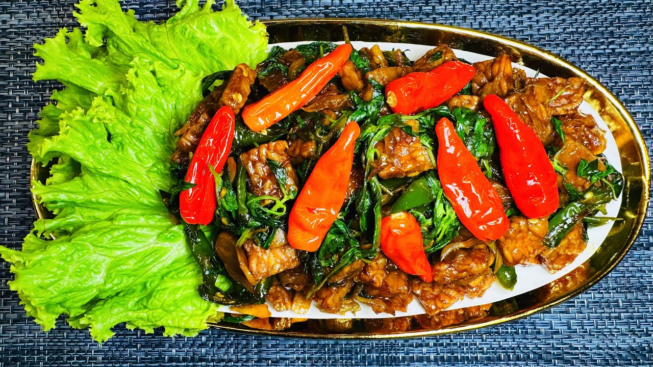 BIKIN KETAGIHAN OREK TEMPE KEMANGI NGAK BISA BERHENTI MAKAN