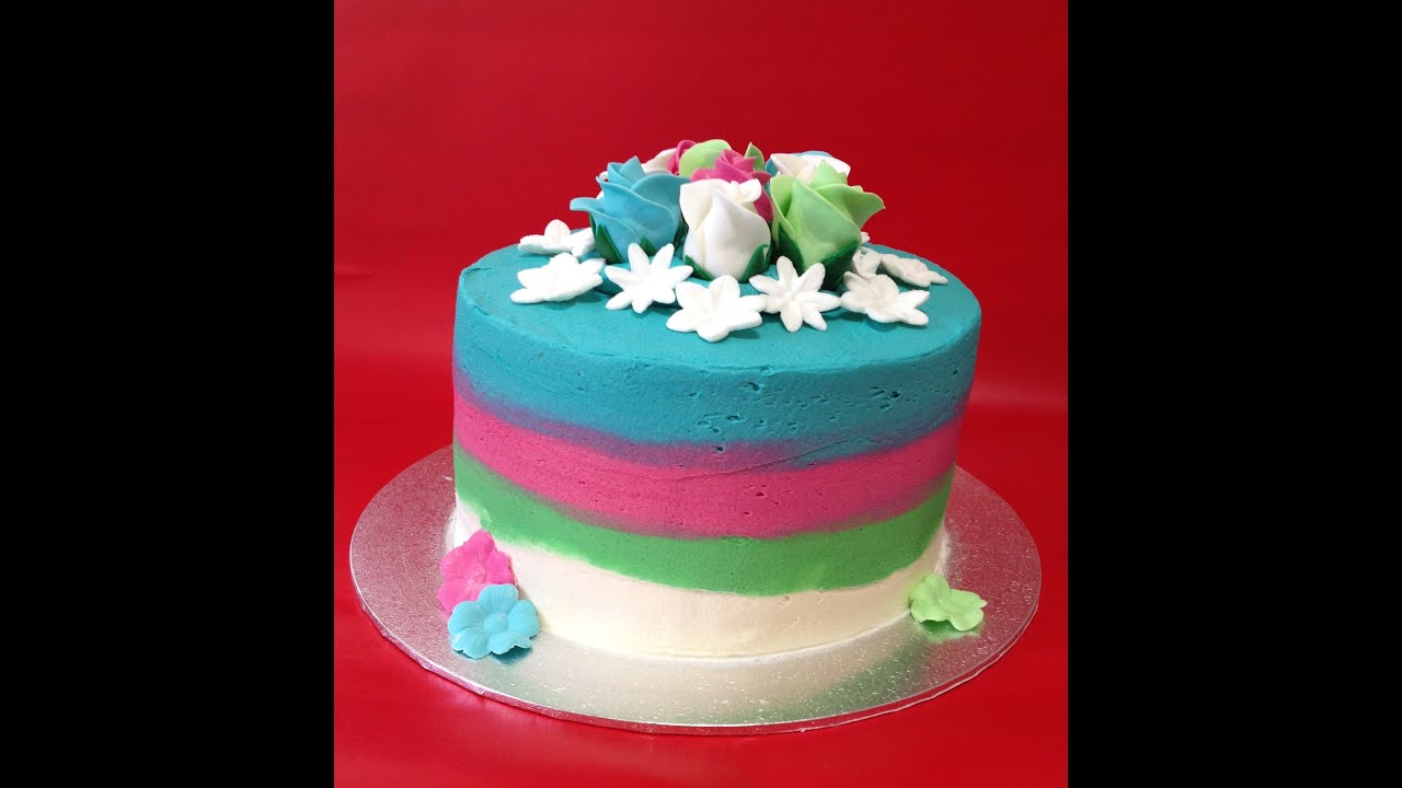 decorar tartas con buttercream como decorar tarta con buttercream de colores youtube decorar tartas con buttercream como decorar tarta con buttercream de colores youtube