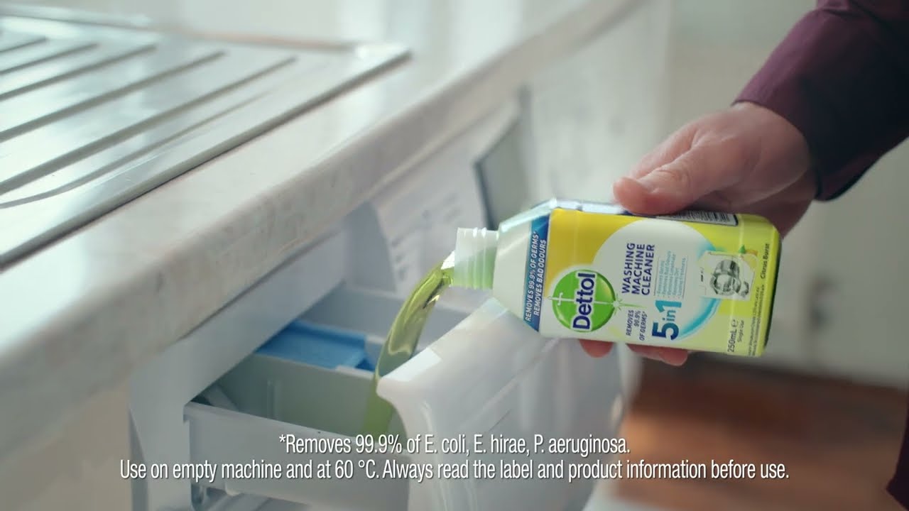 Dettol Washing Machine Cleaner 15s YouTube
