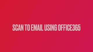 Konica Minolta How to configure scan to email using office365