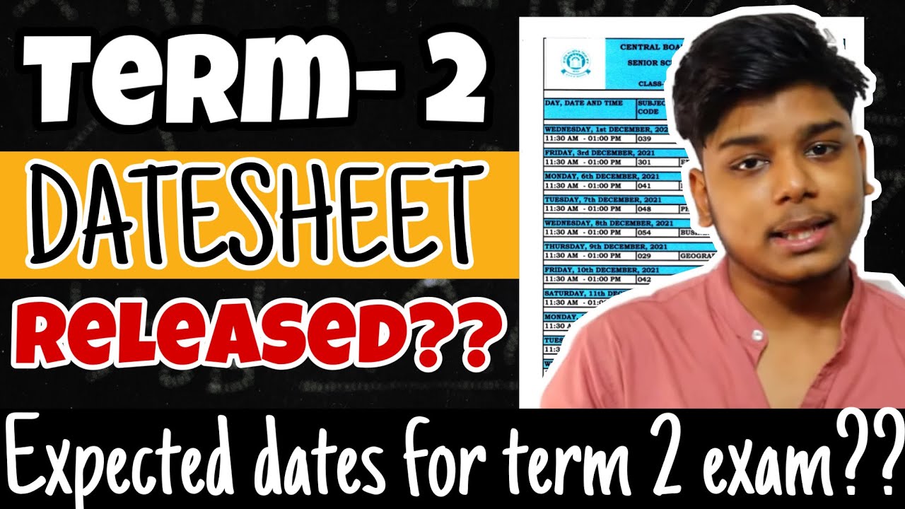 Cbse Term 2 exam datesheet released?? - cbse latest news | expected date?