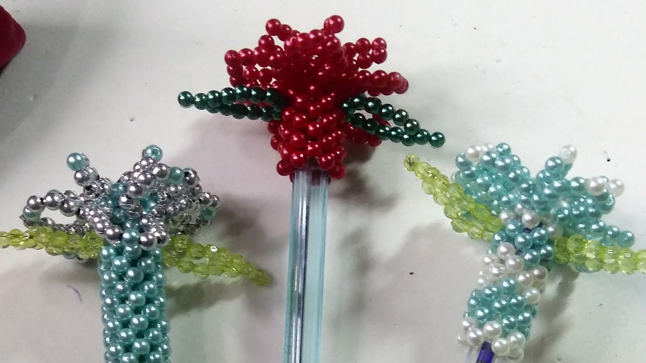 Ponteiras para Lápis e  caneta  Flor