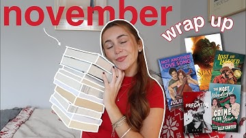the 14 books i read in november 📚❄️ | bookmas day 3