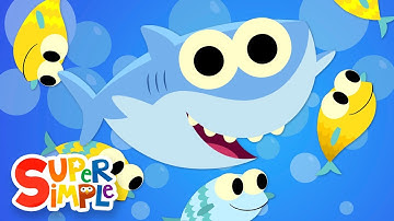 Baby Shark | featuring Finny The Shark | Super Simple Songs