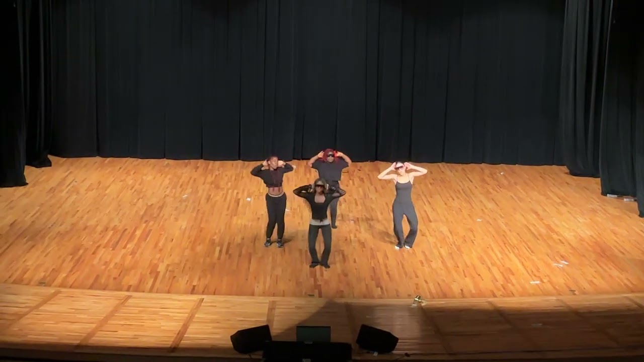 Variety show! Second performance.  Crowd was so loud you could hear start! Oh my!:)