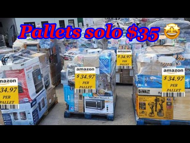 PAGUE $375 por $3000 PALLET de  de DEVOLUCIONES DE CLIENTES DE 😱  