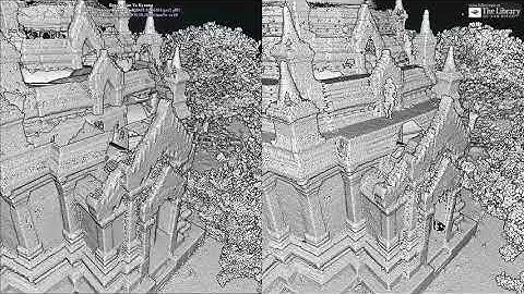 Comparing Bagan - Eim Ta Kyaung Temple, pre/post 2016 Earthquake