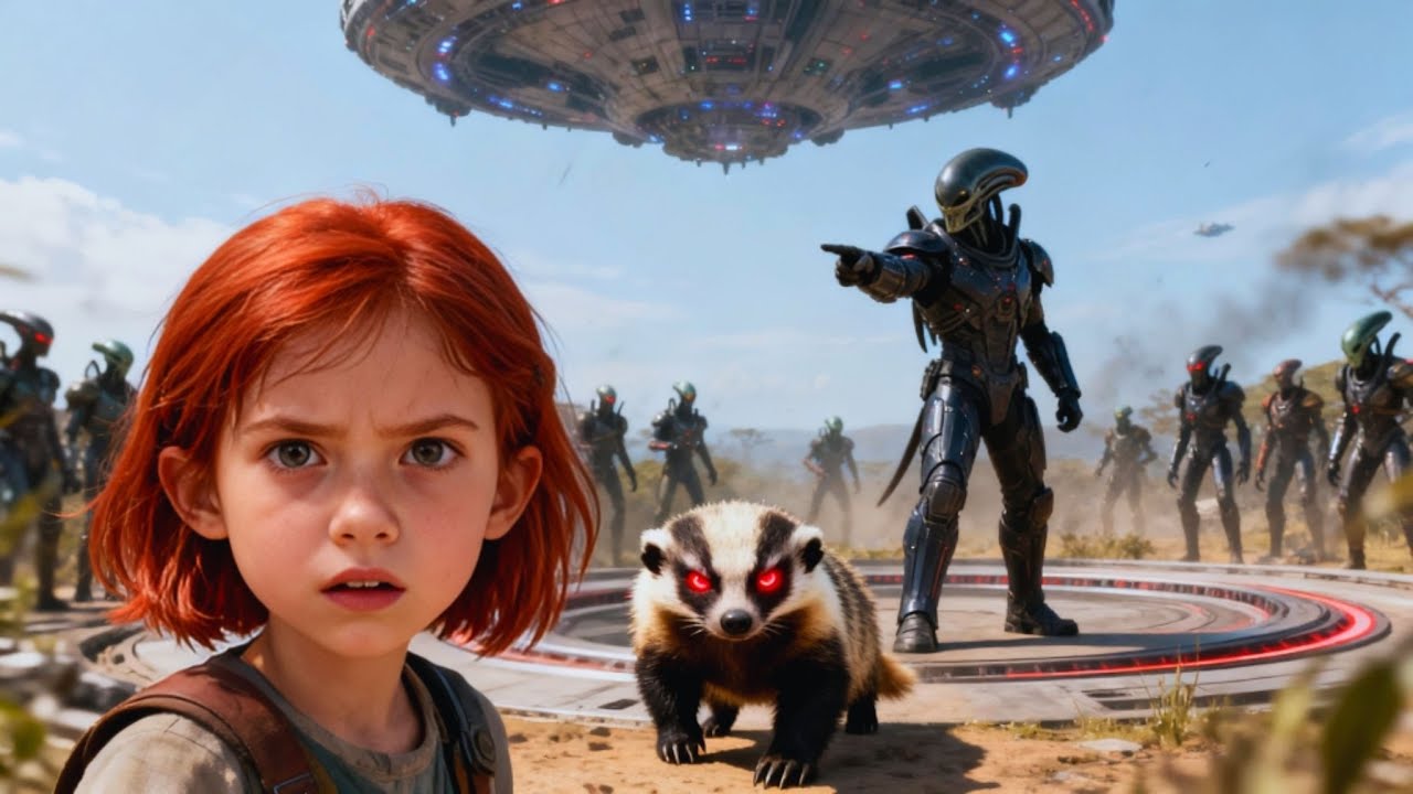 «Командир пришельцев приказал: уничтожить человеческого ребёнка — глаза медоеда стали кроваво-кра...