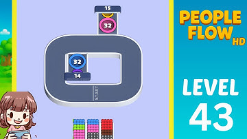 People Flow Level 43 Solution Walkthrough