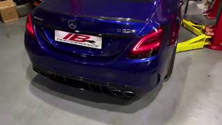 2020 Mercedes C63s Amg Downpipe, Tune - Exhaust sound