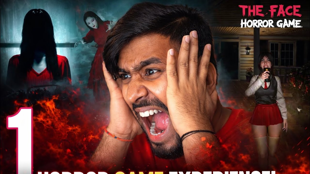 THE FACE HORROR GAME GAMEPLAY | TECHNO GAMERZ | GAME 1MK
