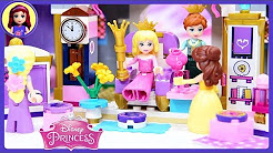 Lego Disney Princess Castle Interior Set Accessories Build Review Kids Toys