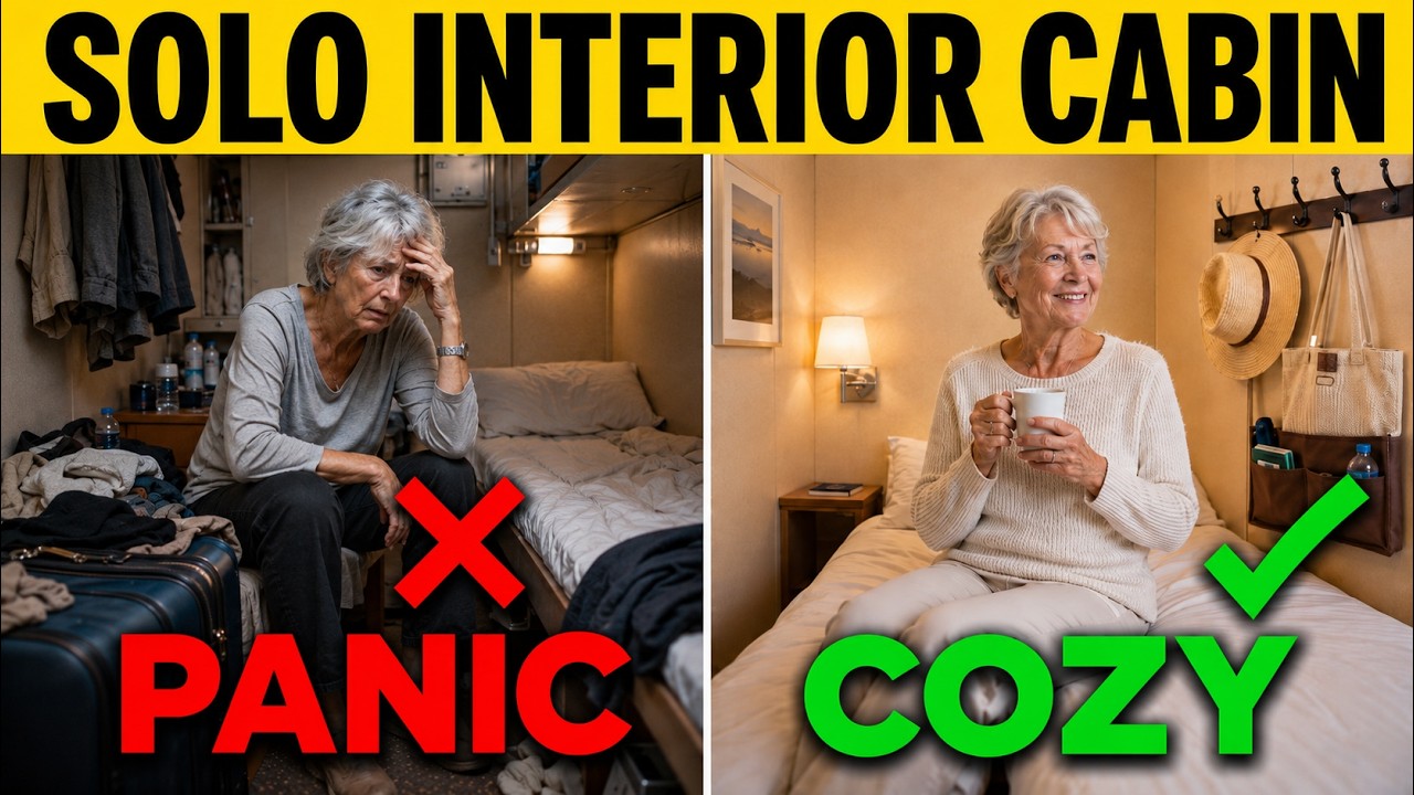 9 MUST-KNOW Cruise Tips to Survive an Interior Cabin Solo