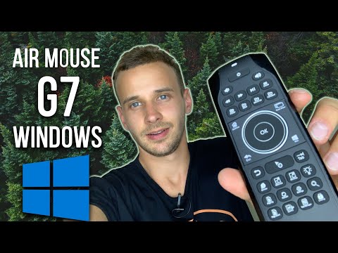 Пульт AIR MOUSE G7 для Windows ТВ приставок и ПК с клавиатурой и подсветкой.