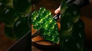Cutting Glass Fruit Asmr.