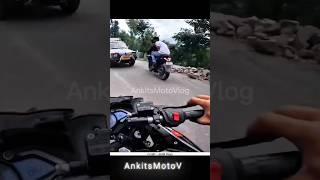 biker vs idiot car driver 😤 #ankitsmotovlog