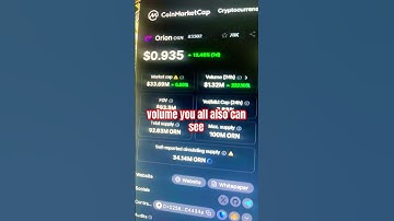 orion crypto coin price prediction #fyp